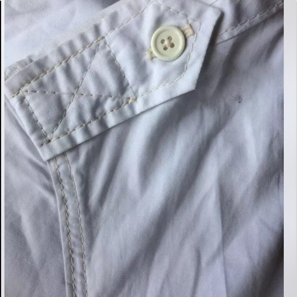 True Religion Sample Item White Men Dress Shirt Long Sleeve Cotton M - Picture 11 of 12